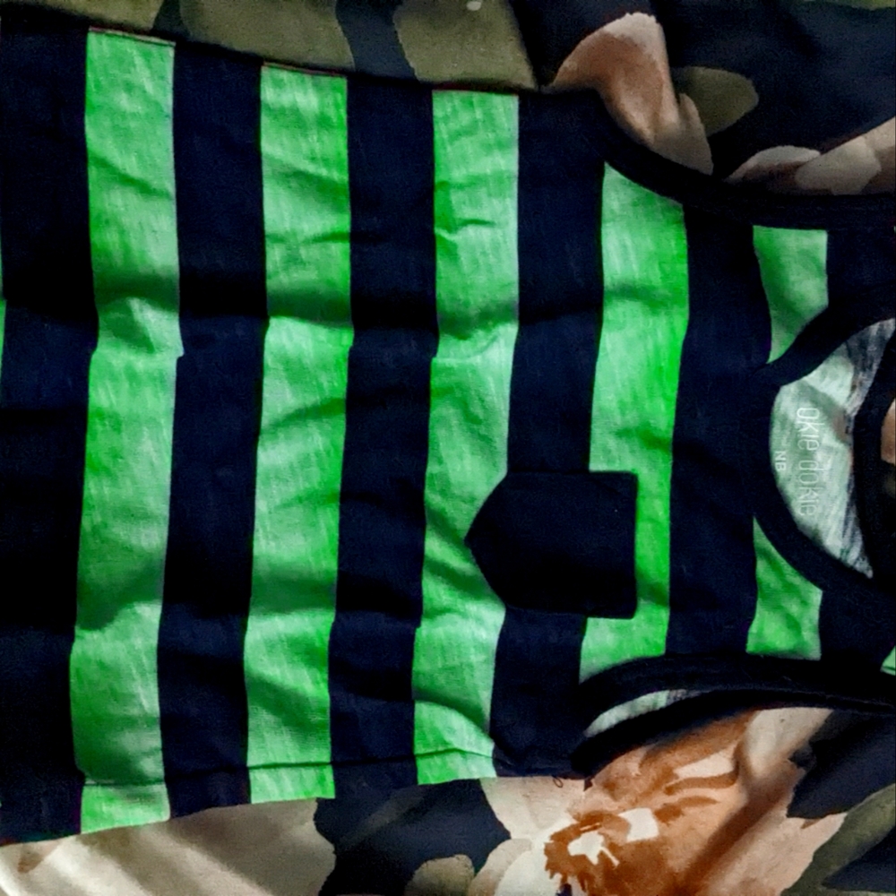 Okie Dokie toddler pocket tank top